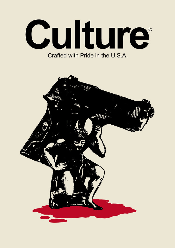 GUN CULTURE | Illustration made in 2012. www.youtube.com\/wat\u2026 | Flickr
