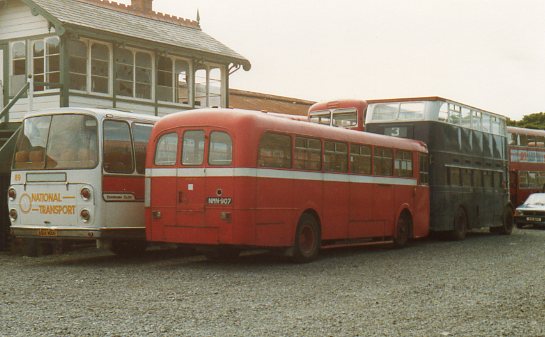 Withdrawn Bus Another view of withdrawn buses at Douglas Railway Station 01.08.83 - a ...