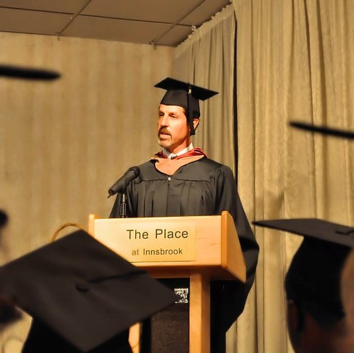 Campus President Troy Ralston at the South University, Richmond Graduation
