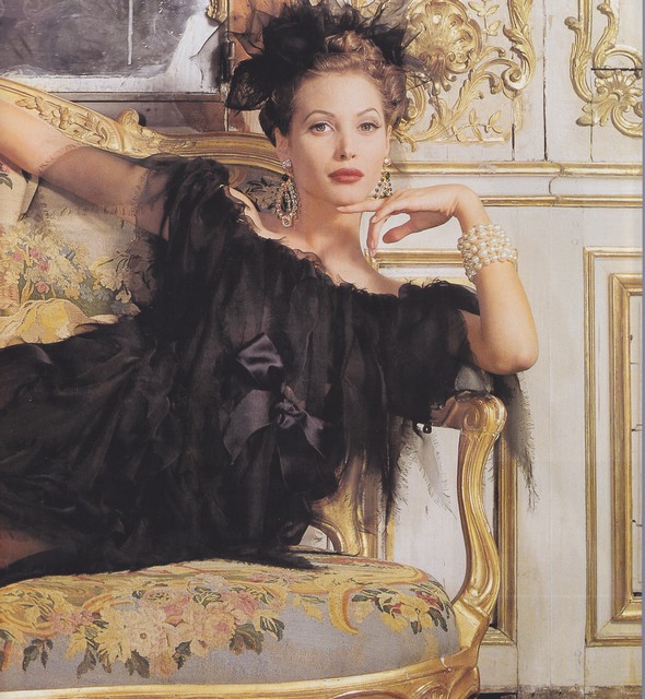 1992 - Christy Turlington for Chanel, HonorataQueen