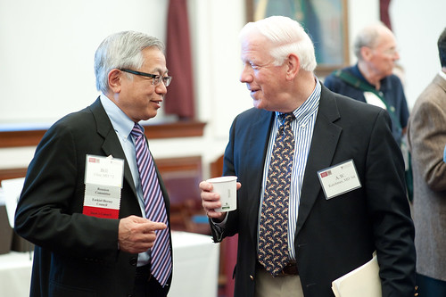 William Chin, MD '72 and A.W. Karchmer, MD '64