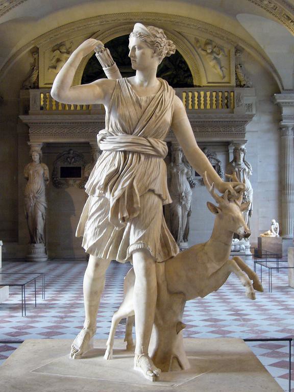 Diane of Versaile by Leochares 4th Century BC