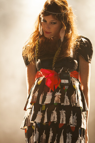 Nouvelle Vague support Chic at the Galway Arts Festival - Big Top 19-07-2012