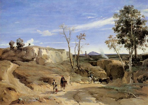 Jean-Baptiste-Camille Corot - Cleveland Museum of Art 1963.91. La Cervara, the Roman Campagna (c. 1830-1831) | by lack of imagination
