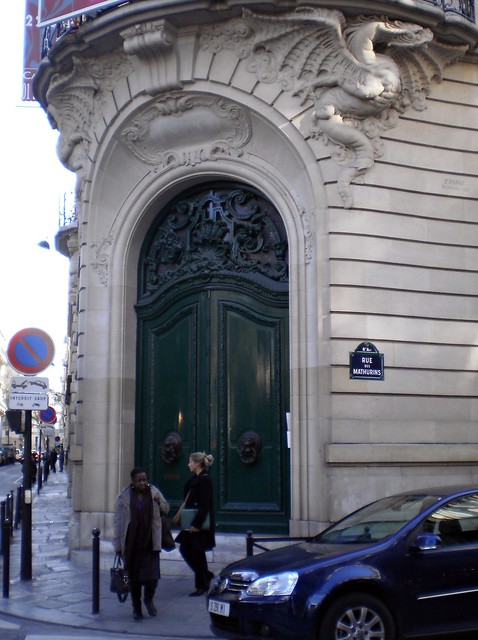 PARIS, rue d'Anjou & rue des Mathurins