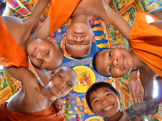 Wat Sombok, Kratie Province - Simple Life