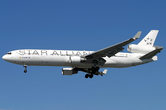Varig | McDonnell Douglas MD-11 | PP-VTU | Star Alliance livery | London Heathrow