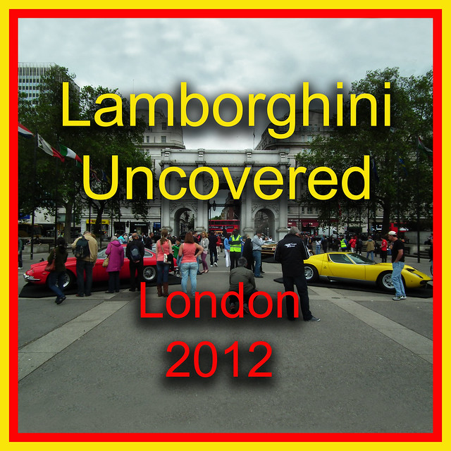 Lamborghini Uncovered London 2012 set