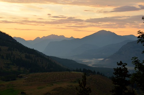 Sunset over the Methow Valley by Moun10Bike, 