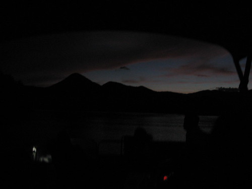 Blue Waters 2012 by Hal_McGee, pink sunset sky cloud mountain lake reflection water rose lakesanteetlah bluewatersmountainlodge