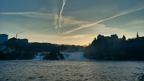Rheinfall Daybreak by gregg_chen, sunrise day clear flickrandroidapp:filter=none