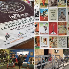 Short visit to @labikery for a poster delivery. See you at the first Greater #Moncton Cyclists' Gear Swap. Le 29 mai au @marchemonctonmarket