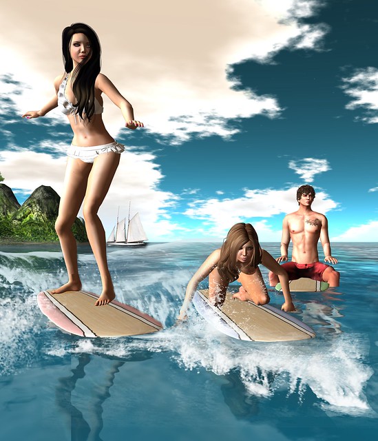 Gone Surfing with Kae and Ray