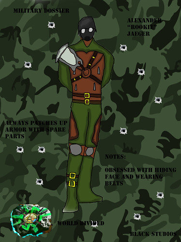 colored sketch alexander jaeger | by Nicholas Kruk
