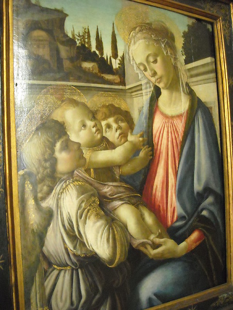 Botticelli (Florence 1445-1510) - Virgin Mary with Child (1468/1469) - Naples, Capodimonte Museum