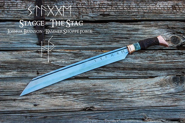 The Stagge Viking Seax