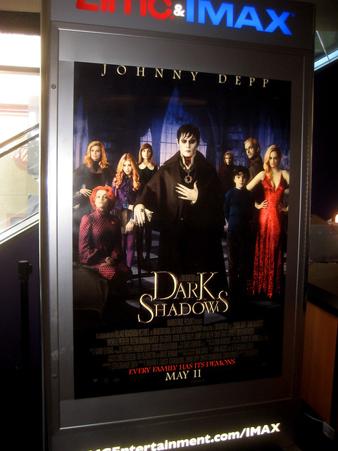 Dark Shadows Film Movie Poster Standee 42nd St AMC 25 NYC 1235