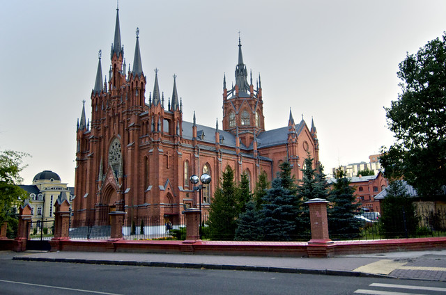 Catholic Cathedral in Malaya Gruzinskaya Street