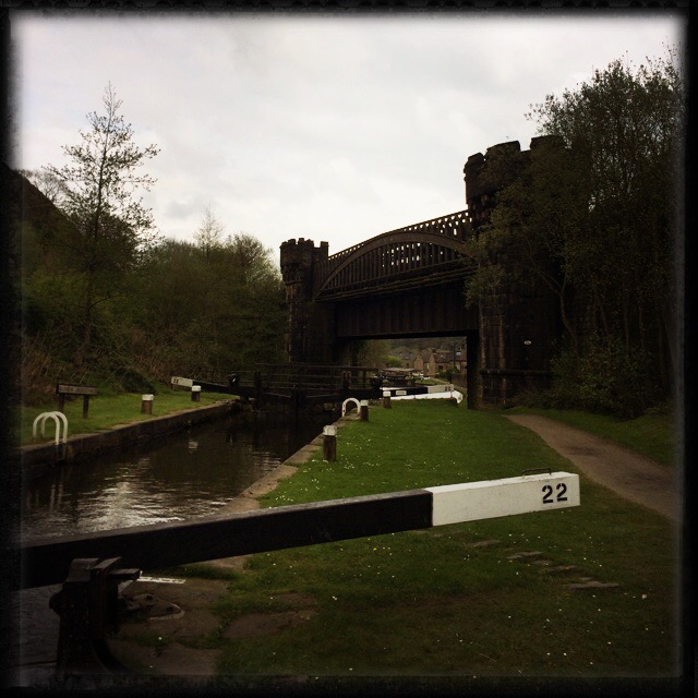 Bridge over the Rochdale Canal #RochdaleCanal #Todmorden #Lock22 #oggl #oggl_ig #sunday #MakeBeautiful #hipstaworld #hipsta_junky