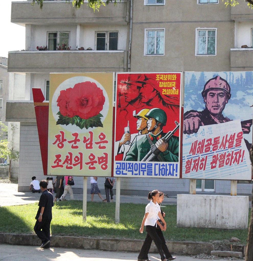 Propaganda in Pyongyang