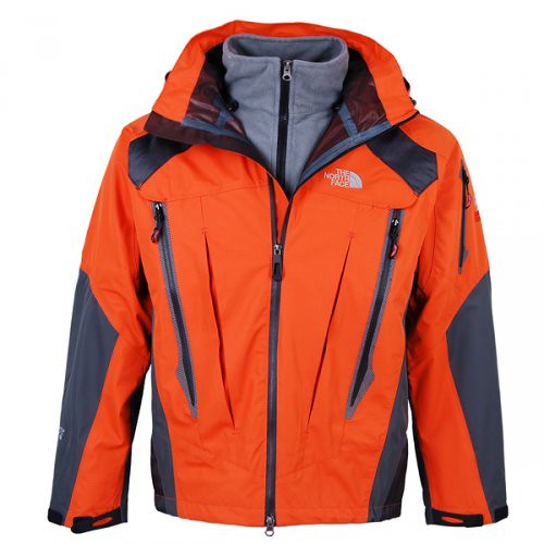 The North Face Triclimate Jacket Men Orange | Three-in-one j… | Flickr