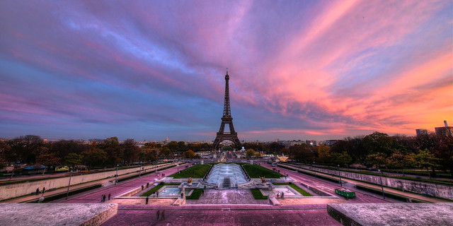 Eiffel Tower - Paris Sunset #2