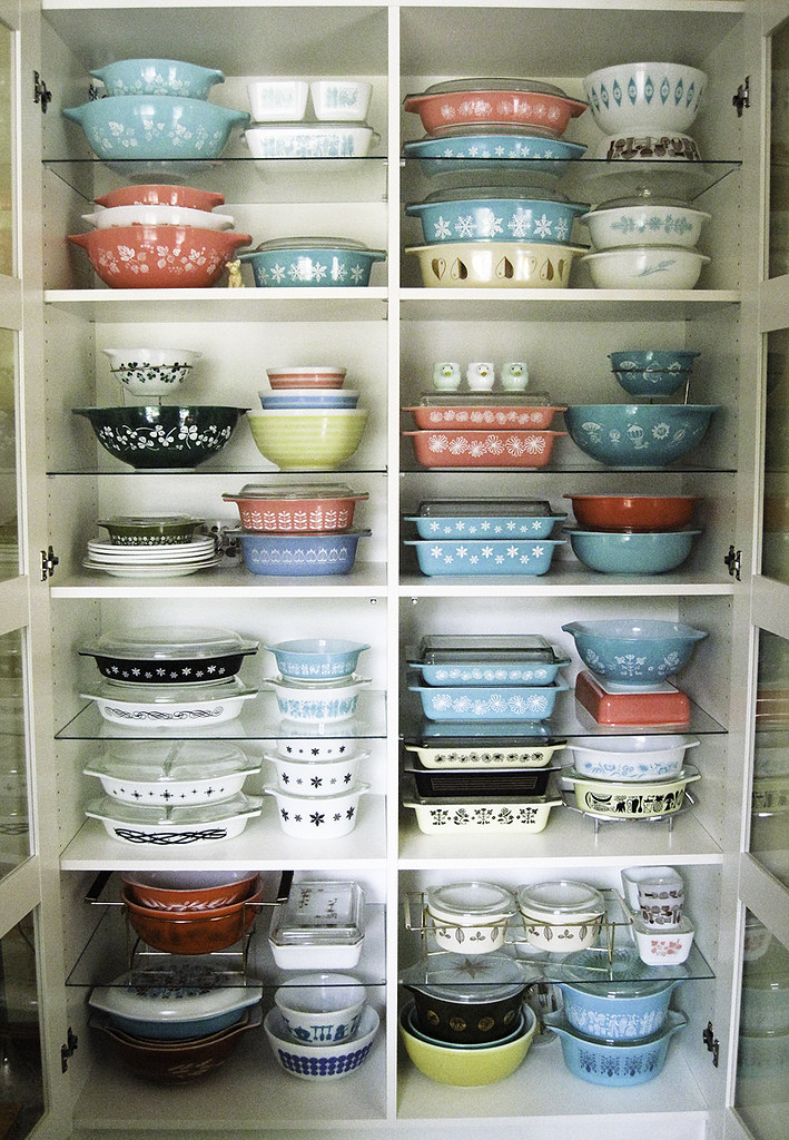 Updated picture of Pyrex display