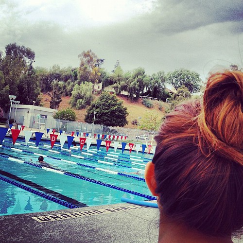 some good pooltime this morning. #llu #pool #swimbikerun #swimming #triathlon #training #latergram #iphoneonly | by g.andrejs