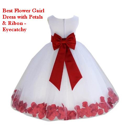 One Of The Best Flower Girl Clothing - Wedding Day