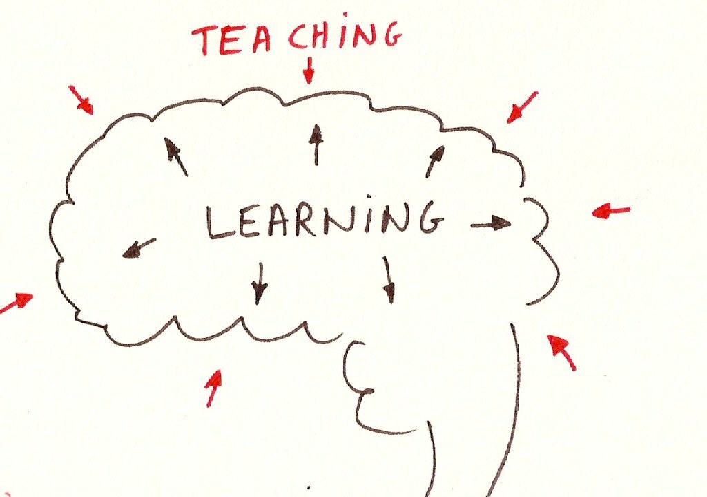 Learning vs teaching | Luc Galoppin | Flickr
