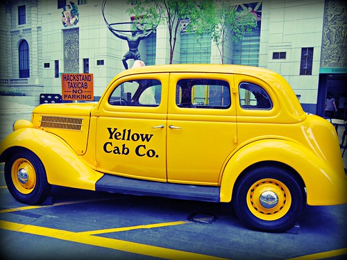 yellow cab car | Faye Mendoza | Flickr