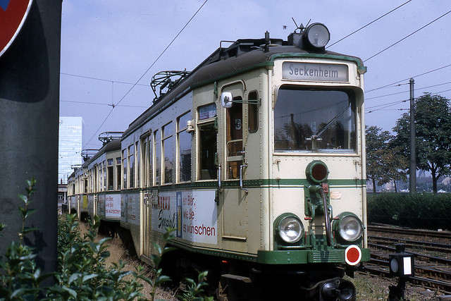 JHM-1969-0389 - Allemagne, Mannheim, tramway OEG