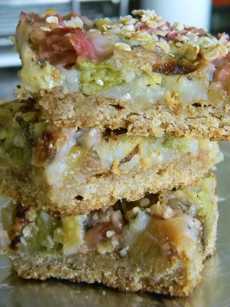 Rhubarb Bars