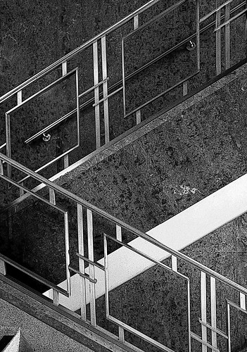 bw detail architecture blackwhite bn stairway wellington kansas artdeco bianconero handrails blanconegro