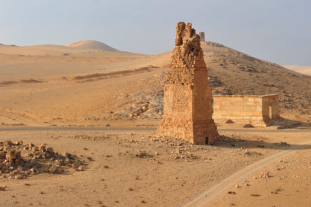 Tower tombs of the Roman-era in Palmyra (Syria) before their destruction in Semptember 2015, Palmyra (Syria) 266