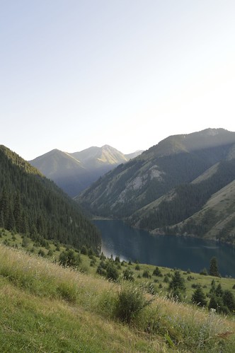 kolsai lac lake kazakhstan centralasia tian shan water eau nikon