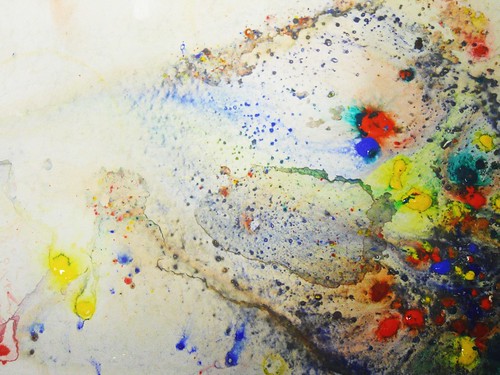 paint vomit | someone chucked all this paint down the sink a… | Flickr