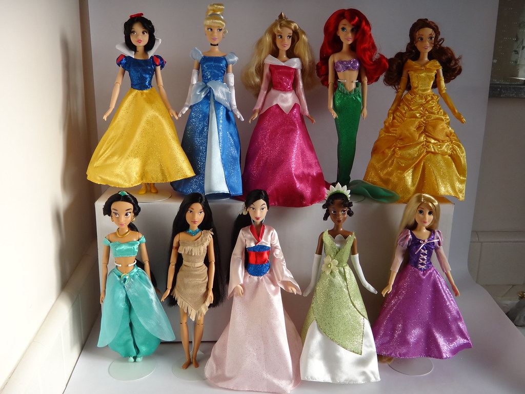 2012 Disney Princess Classic 12'' Dolls - Deboxed - All 10 Princesses