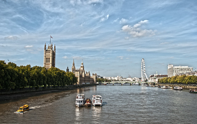 A Thames view, London