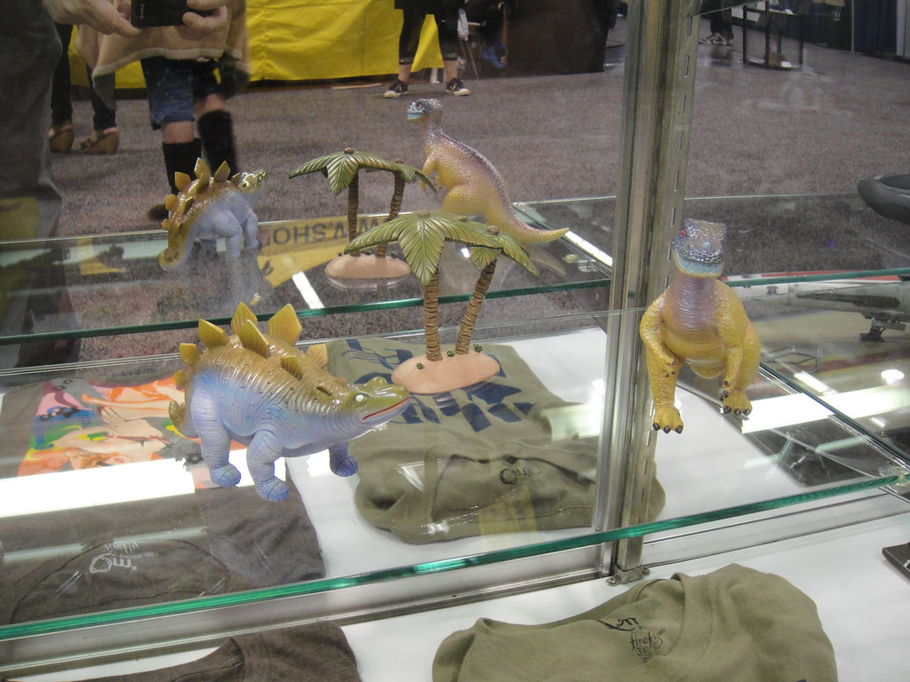 WonderCon 2012 - Wash's toy dinosaurs from Firefly
