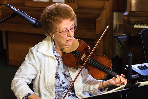 Joyce Kehoe Playing Violin