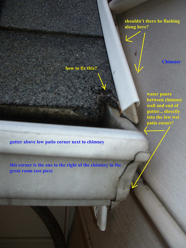 NOTES-close-up of gutter at chimney | concrete moisture issues | Flickr