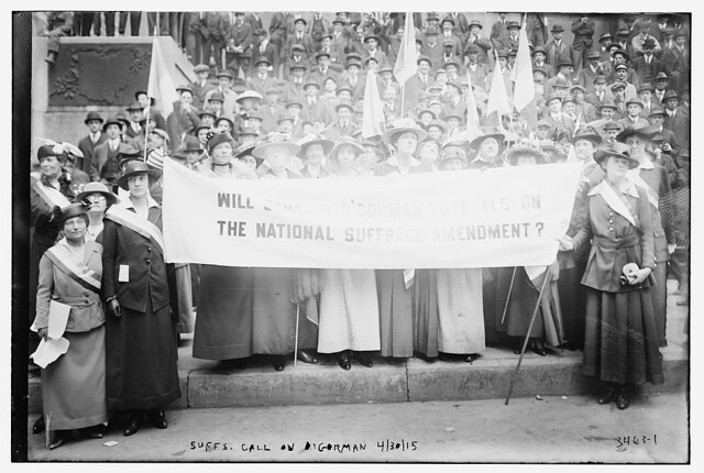 Suffs [i.e., suffragettes] call on O'Gorman, 4/30/15  (LOC)