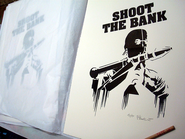 Shoot The Bank. JP Malot. Edition 10/10.
