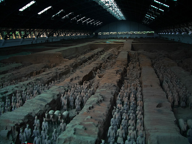 Exèrcit de guerrers de terracota, El ejército  de los guerreros de terracota, Terracotta Army (Xian, China)