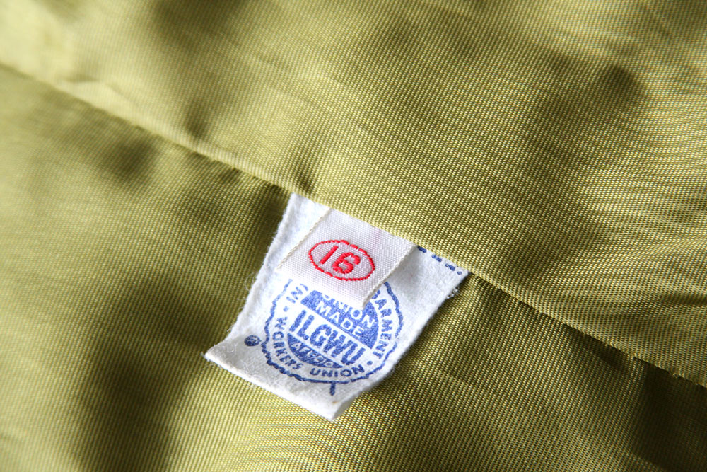 ILGWU tag from women's blazer | Linda | Flickr