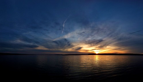 sunset panorama beach iphone cornwallis