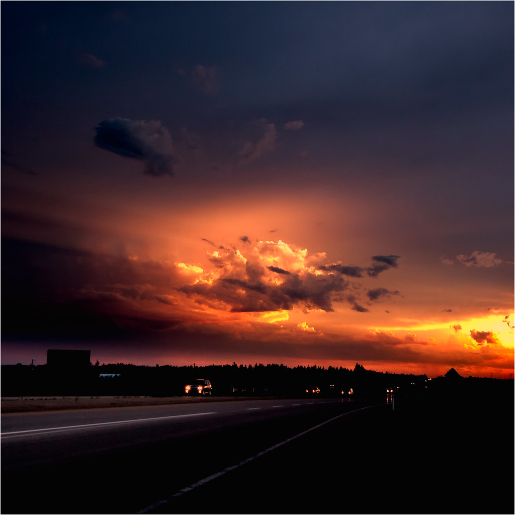 The Most Peculiar Skies Above Highway Thirty Seven * ** by Josef...