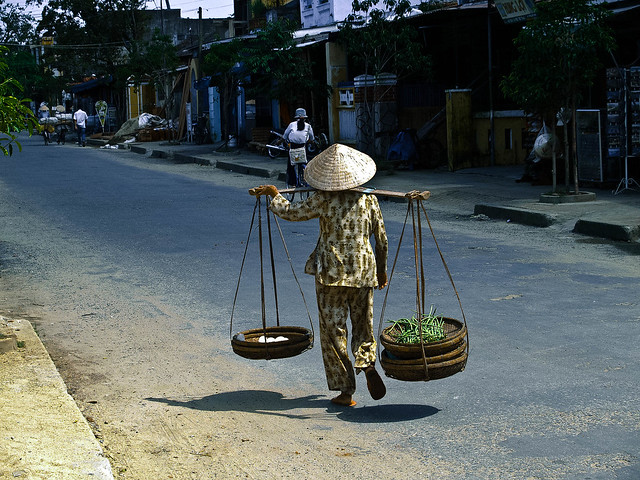 El largo camino (Hoian,Vietnam)