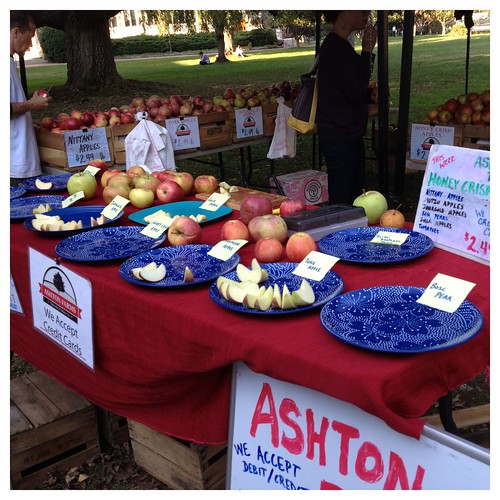 Apples Galore at the GU Farmers Market